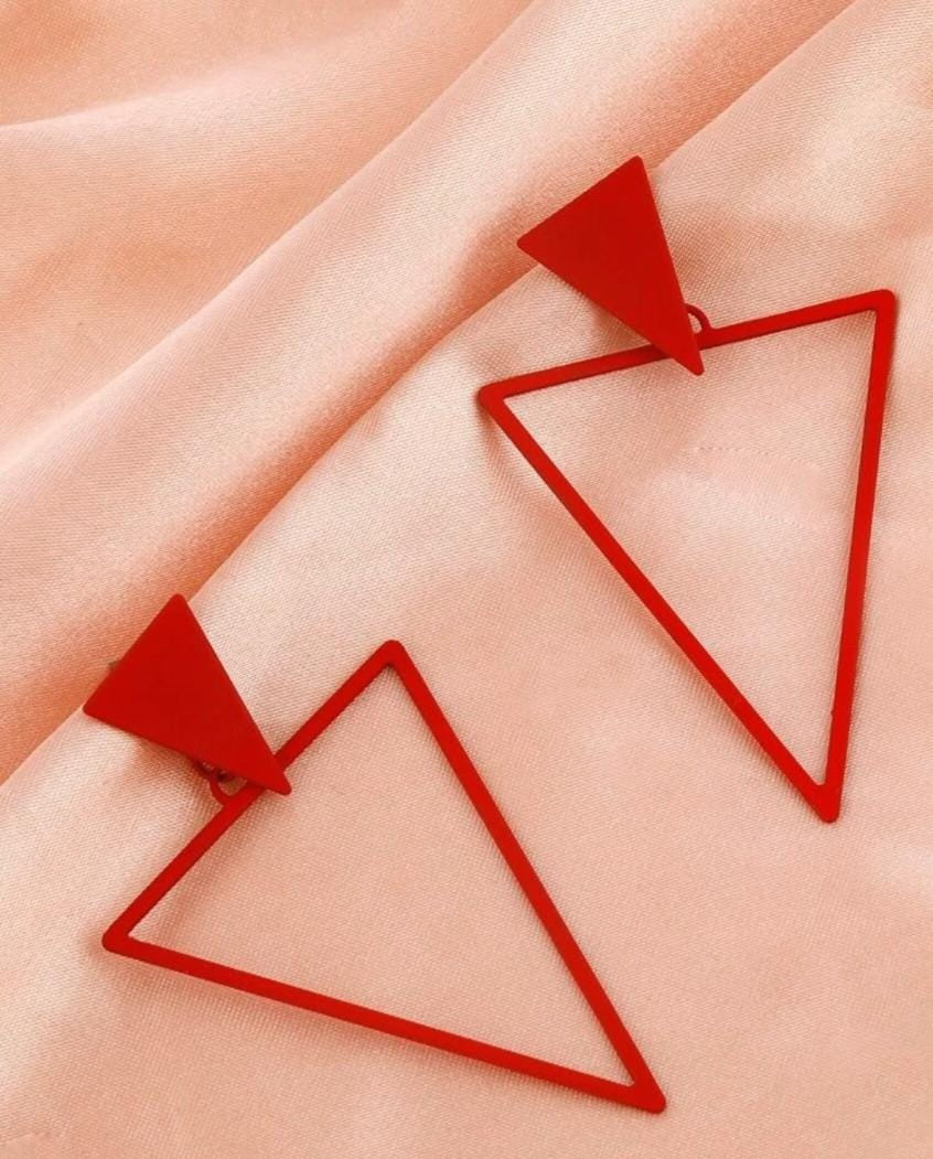 Triangle Drop Earrings