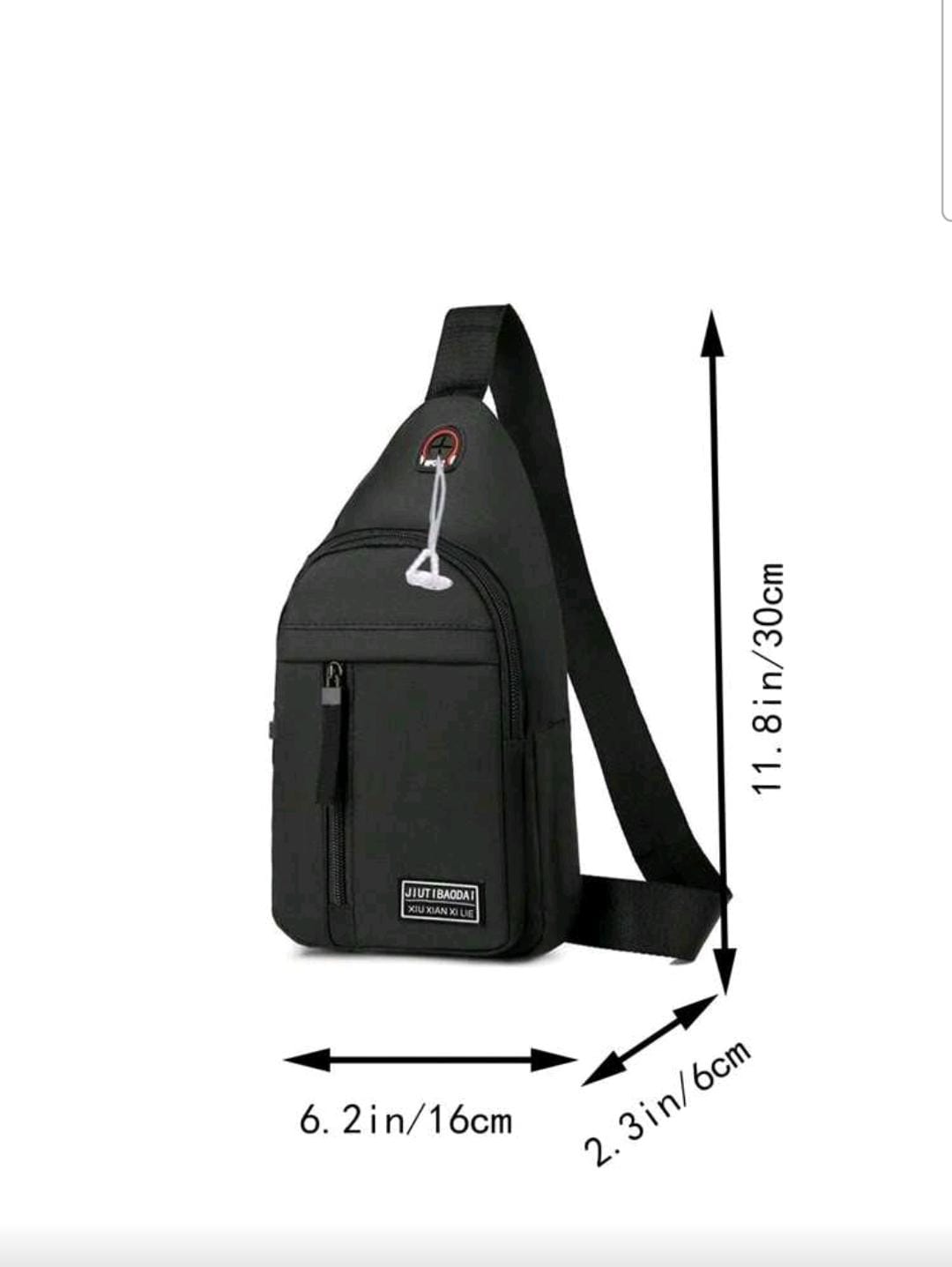 Canvas Backpack Shoulder Crossbody Bag