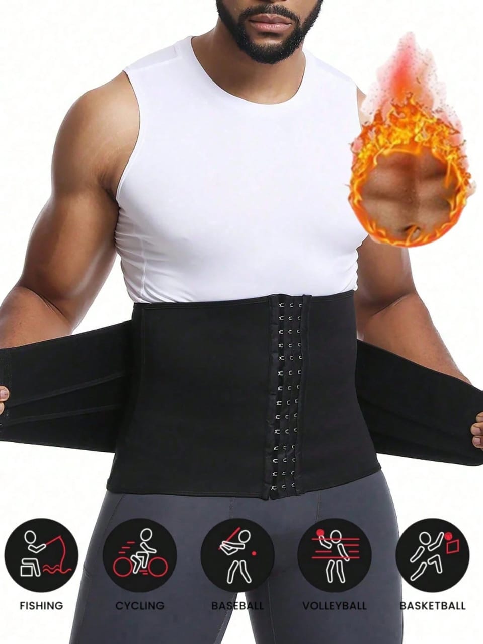 Sports And Fitness Men's Three Belt Fitness Bundle Belt
