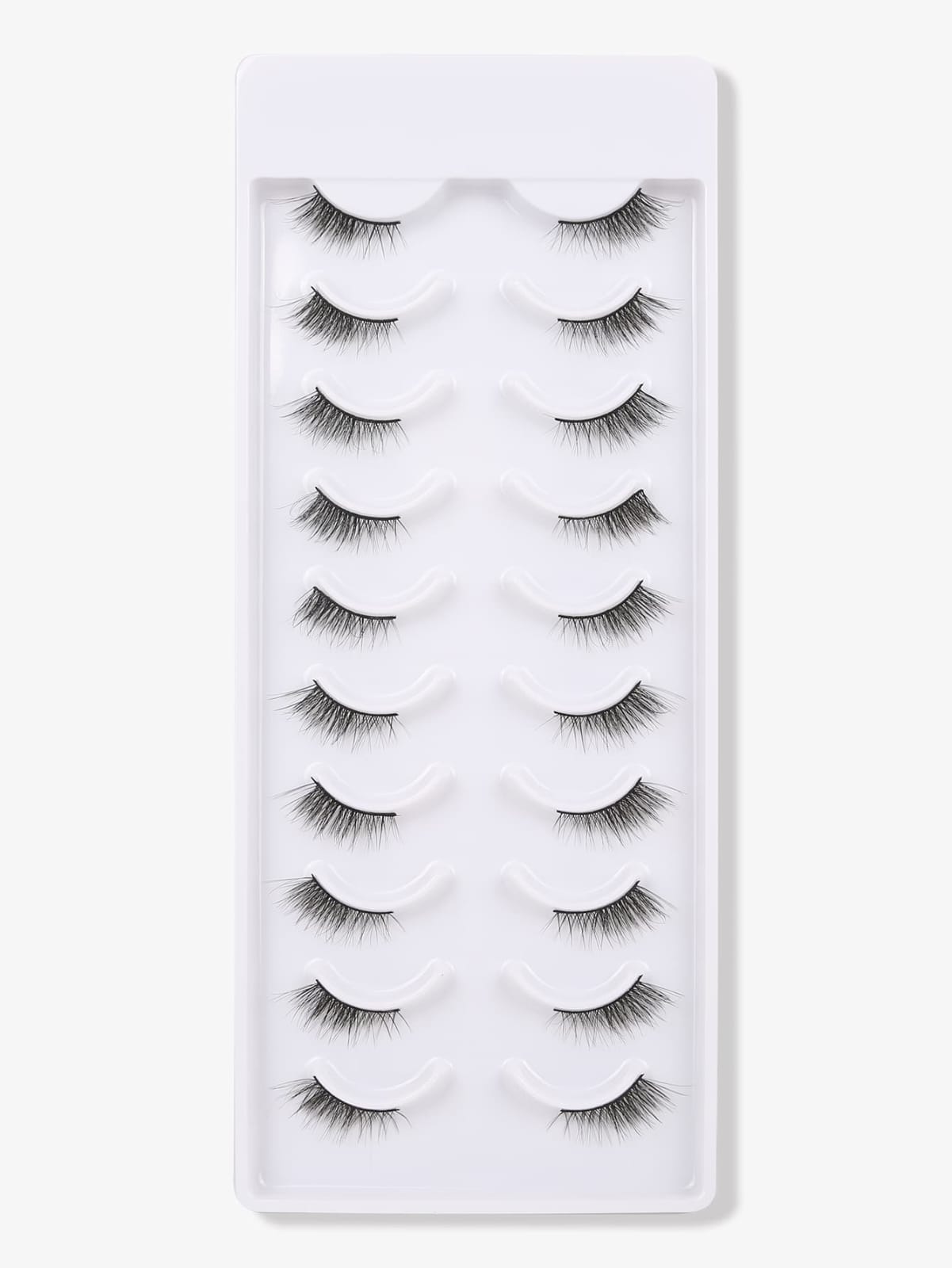10 Pairs Cat Eye Half-Eye Extension Eyelashes