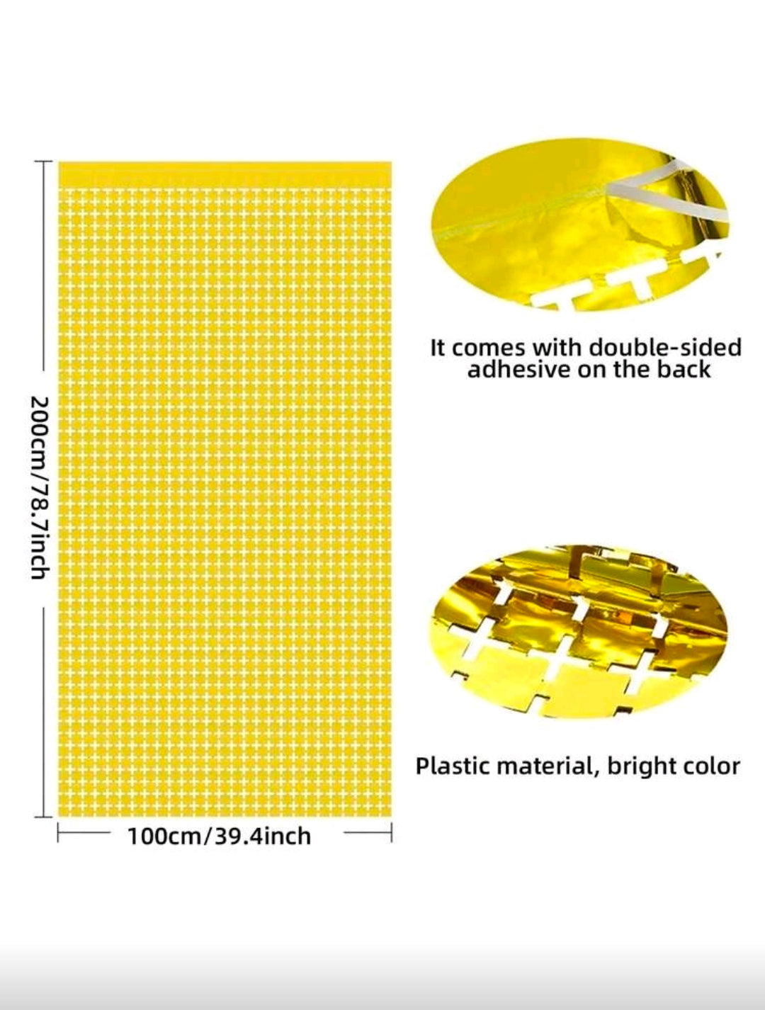 Square Beaded Curtain, Party Decoration