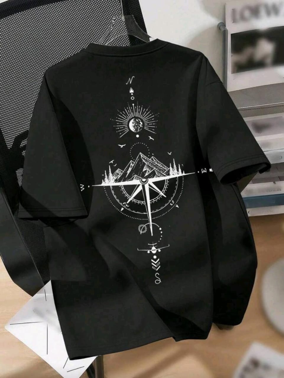 Manfinity EMRG Men's Printed Drop Shoulder T-Shirt