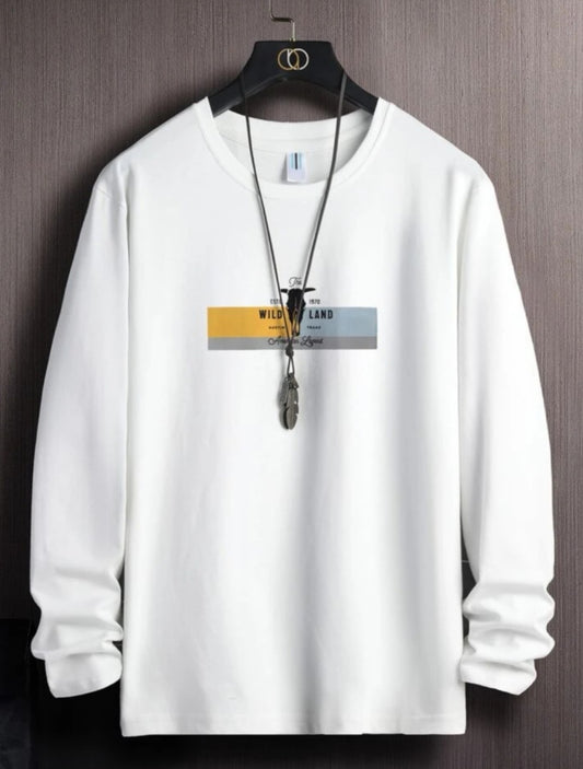 Men Animal & Letter Graphic Tee