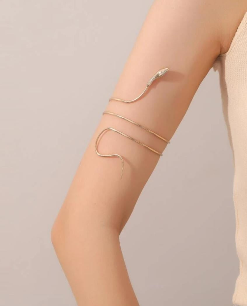 Snake Design Arm Cuff