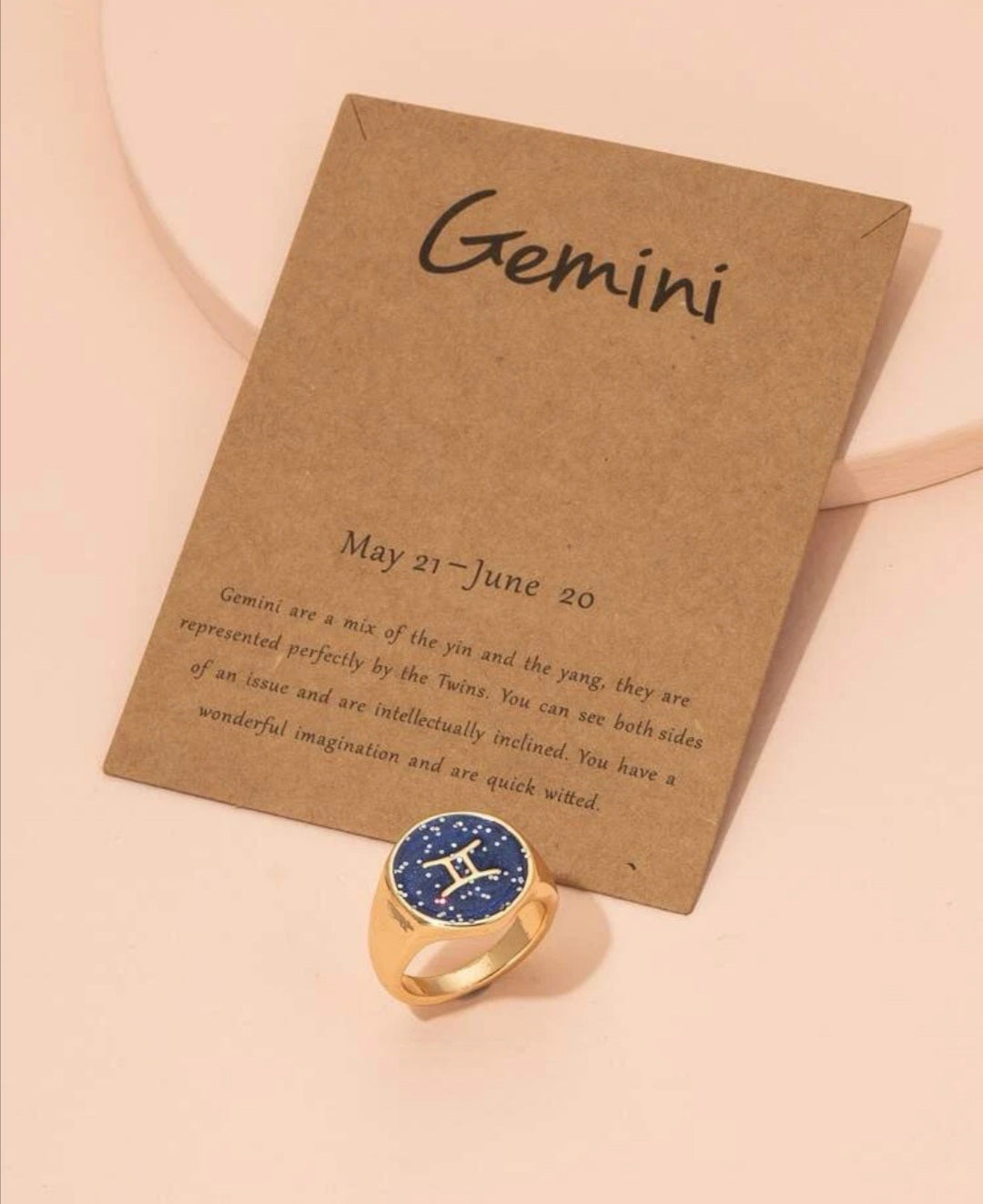Constellation Pattern Ring