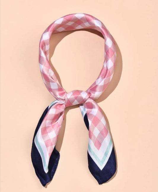 Plaid Pattern Bandana