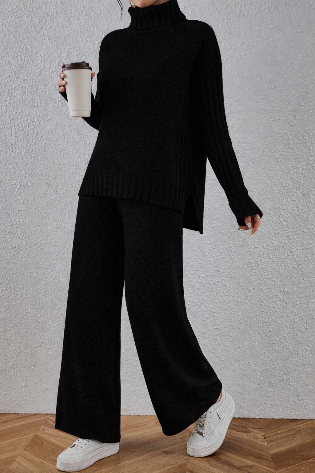 Relaxed Fit Knit Lounge Set