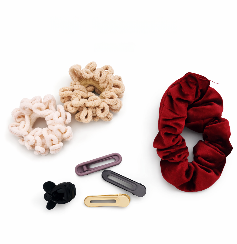 Velvet & Neutrals Hair Essentials Set