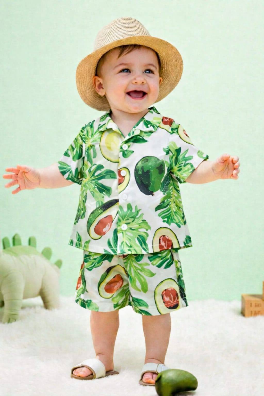 Avocado Breeze Baby Set