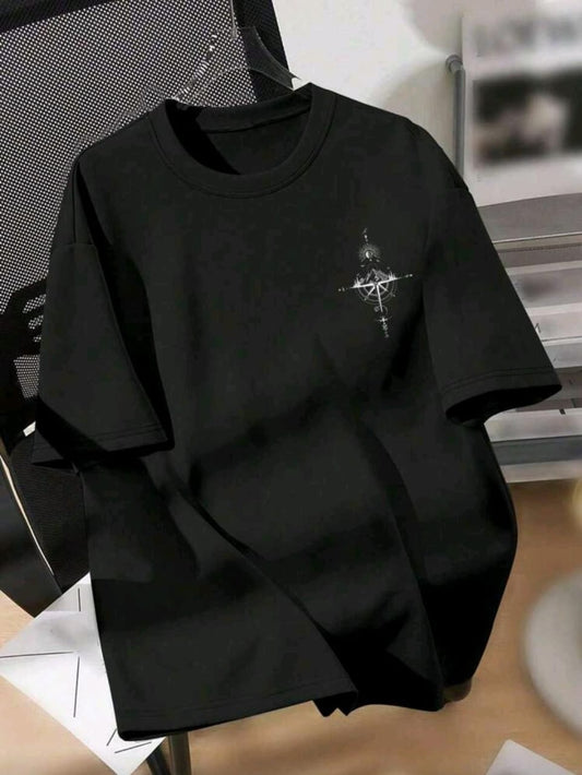 Manfinity EMRG Men's Printed Drop Shoulder T-Shirt