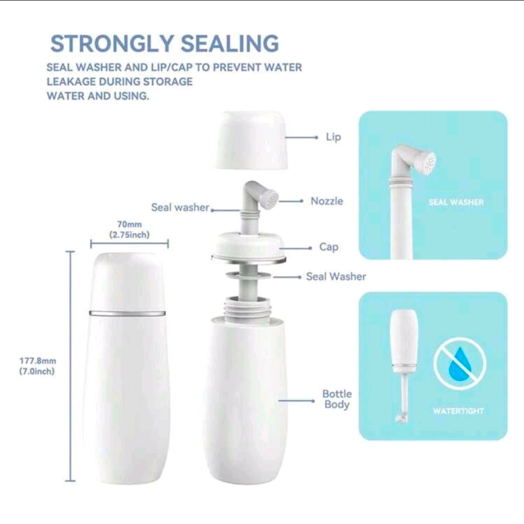 400ml Portable Travel Bidet Toilet Sprayer