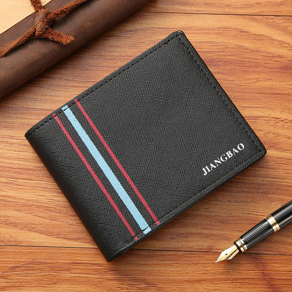 Men Letter Graphic Wallet