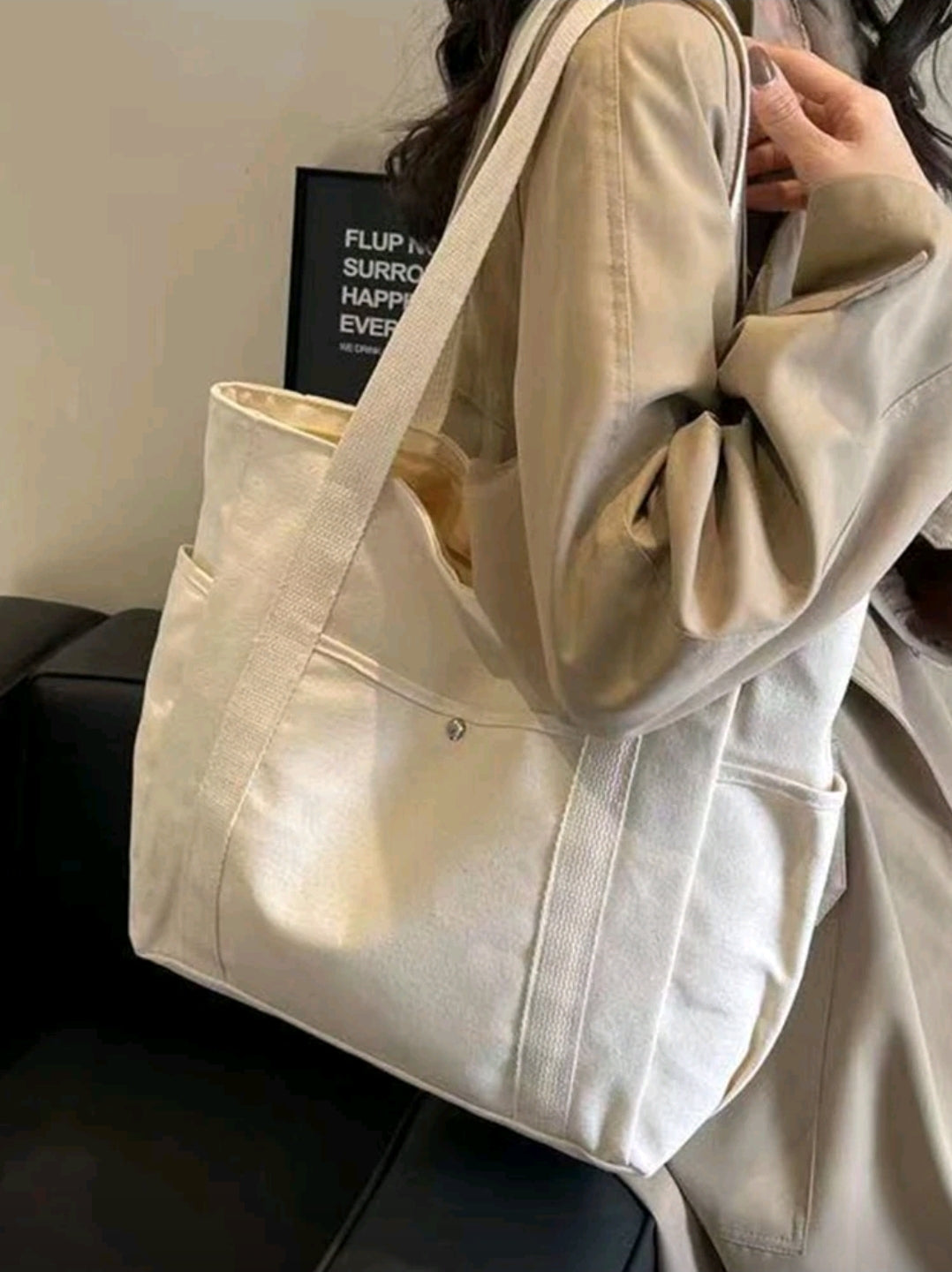 Milania Multi Pocket Tote Bag
