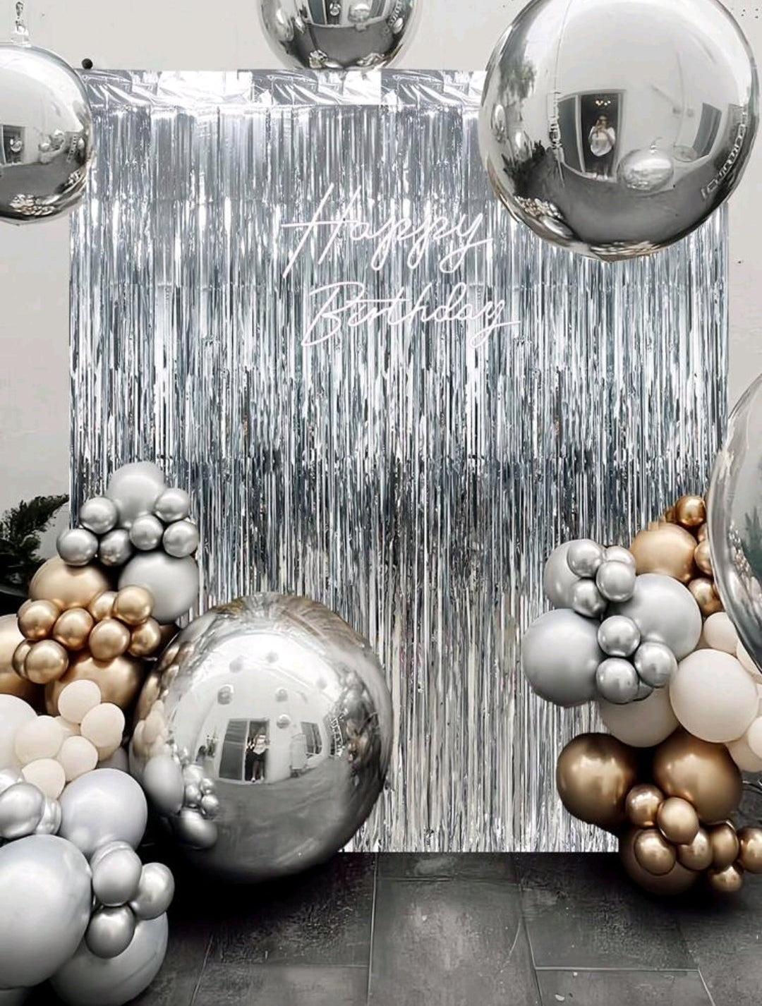 1pc Multi-Color Background Party