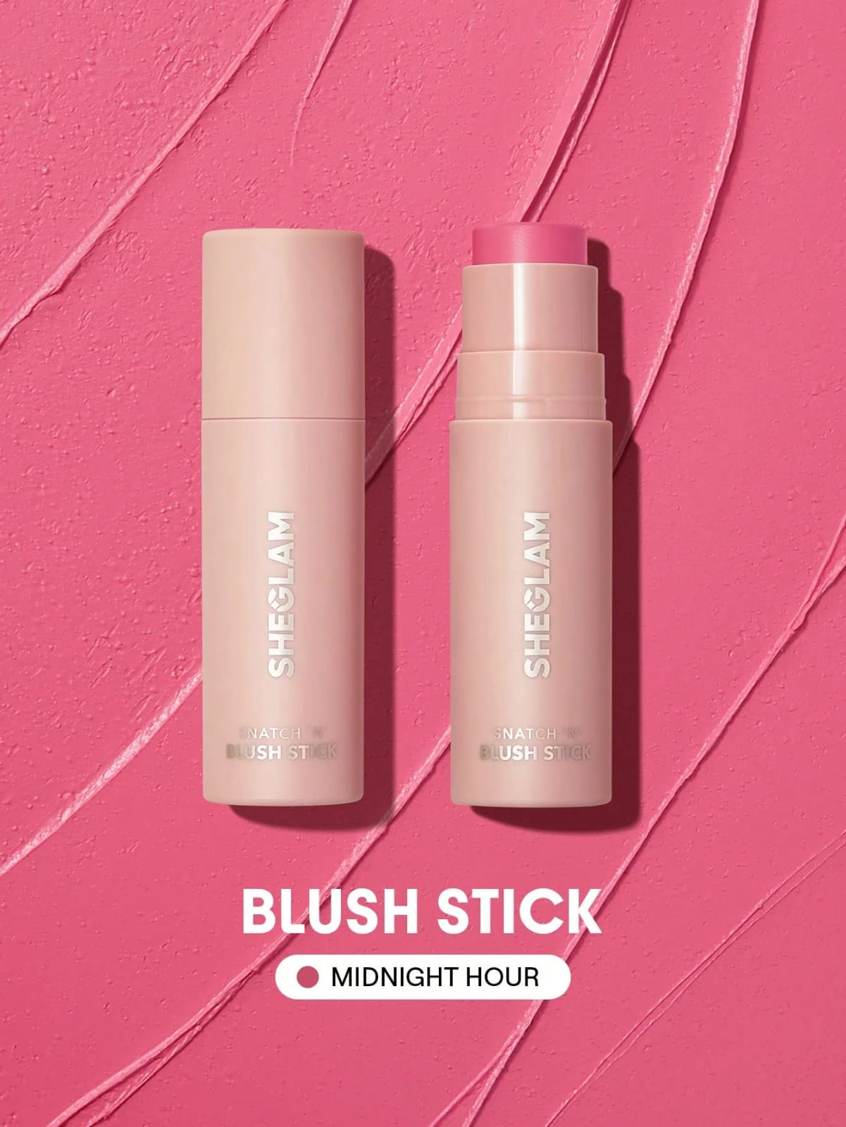 SHEGLAM Snatch 'N' Blush Stick-Midnight Hour Cream Blush