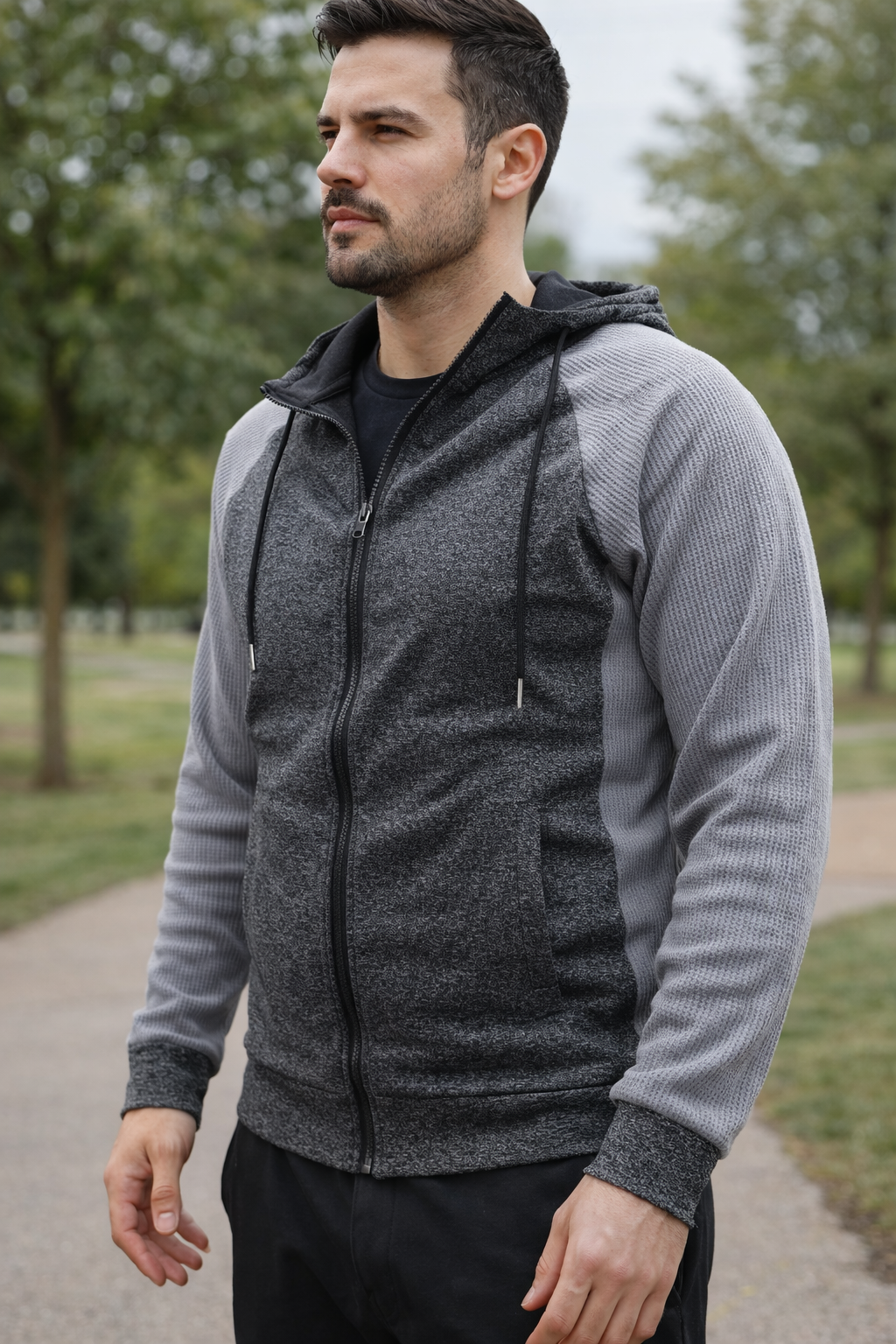 UrbanFlex Zip-Up Hoodie