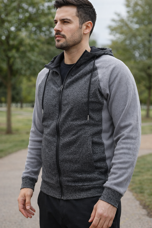 UrbanFlex Zip-Up Hoodie