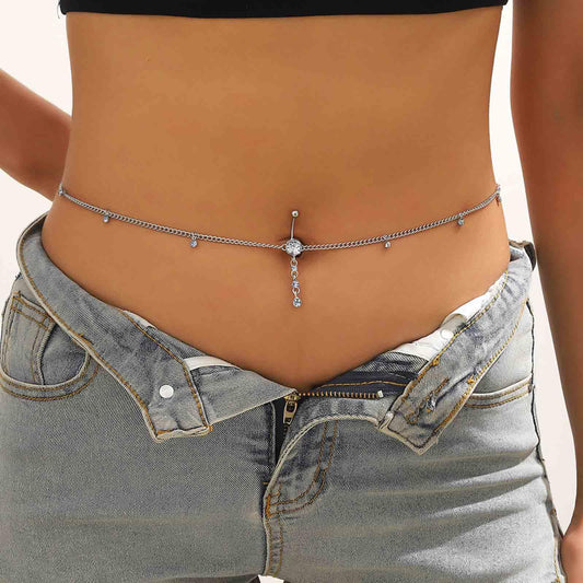 Crystal Drop Waist Chain