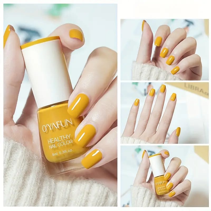 Mustard Yellow Nail Polish